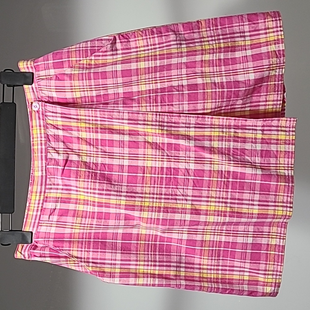 BFA Classics Vintage 90s Short/Skirt Skort Plaid pink white size S